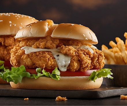 Cluck&Crispy Chicken(Fitchburg) Burgers